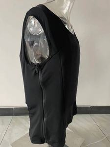 سترة داخلية من البولي إيثيلين قابلة لإخفاء الصفيحة السوداء حاملة خفيفة الوزن مقاومة لطعن سترة - Product Image 4