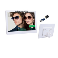 Écran LCD TFT 13 pouces pour affichage publicitaire avec fonction de lecteur multimédia USB et SD pour vidéo en boucle