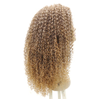 Perruque mongole synthétique crépue lisse, cheveux bouclés Afro pour femmes noires, vente en gros, nouveauté