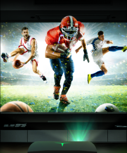 Vivibright F40 OEM hot-bán máy chiếu 1080P LED + LCD rạp hát tại nhà kinh doanh giáo dục môi trường máy chiếu di động - Product Image 3