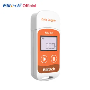 Elitech RC-5 + PDF USB טמפרטורת נתונים לוגר 32000 נקודות