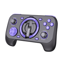 Manette de jeu mobile portable en gros avec support de téléphone magnétique réglable pour la lecture en mode paysage et portrait