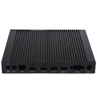 Boîtier NAS Zebonics Minimaliste pour Ordinateur de Bureau ATX SFF, Personnalisable en Aluminium 2U/6U, Rackable, Mini-ordinateur à Changer à Chaud, Vue Panoramique, Refroidissement Optimal