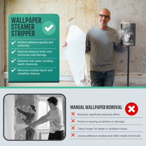 Vloxo 4.5L ท่อ3ม. 70นาทีเวลานึ่ง2300W เครื่องถอดวอลล์เปเปอร์ - Product Image 4