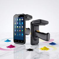Lector RFID UHF NFC PDA Portátil OEM, Computadora Móvil Industrial Resistente IP67, Escáner de Código de Barras Android 15, Pantalla de 5.72 Pulgadas, en Stock
