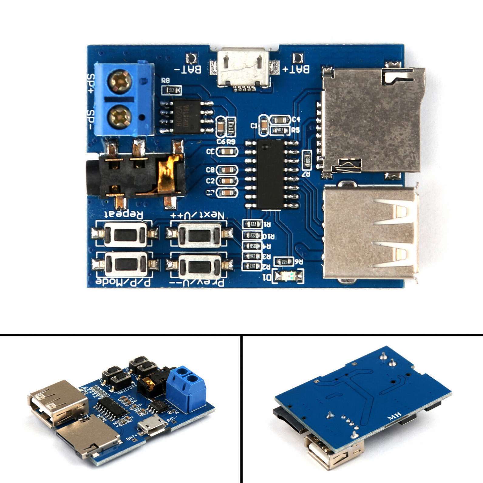 OEM PCBA Usine 1 Pièce TENSTAR ROBOT carte TF U disque MP3 format Carte décodeur module amplificateur décodage lecteur audio