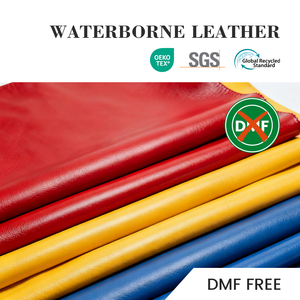 Maßgefertigter 100% <span class=keywords><strong>PU</strong></span>-Rock aus Synthetischem Leder <span class=keywords><strong>DMF</strong></span>-FREI Wasserlösliches Leder Fortschrittliches Wasserdichtes Synthetisches Leder - Product Image 5
