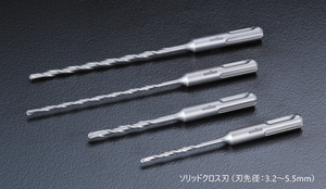 ดอกสว่านเจาะคอนกรีตแบบ SDS ของสหรัฐอเมริกา สีเงิน สำหรับงานเจาะก่ออิฐ คุณภาพสูง ควบคุมคุณภาพแบบญี่ปุ่น - Product Image 5