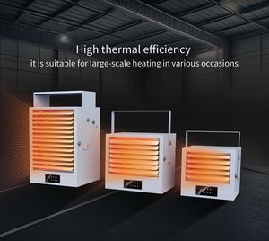 Ventilateur chauffant industriel 380V 8KW pour entrepôt et garage, avec chauffage rapide et contrôle intelligent <span class=keywords><strong>de</strong></span> la température pour les salles <span class=keywords><strong>de</strong></span> stockage d'usine - Product Image 2