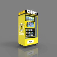 Distributeur automatique de boîtes mystères porte-bonheur tout-en-un avec écran tactile et paiement par code QR mobile
