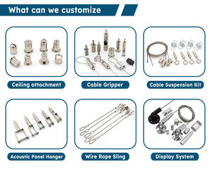 Kit <span class=keywords><strong>de</strong></span> câble <span class=keywords><strong>de</strong></span> <span class=keywords><strong>suspension</strong></span> <span class=keywords><strong>de</strong></span> photo <span class=keywords><strong>murale</strong></span> Crochet Crochets <span class=keywords><strong>de</strong></span> <span class=keywords><strong>rail</strong></span> d'image réglables et kit <span class=keywords><strong>de</strong></span> <span class=keywords><strong>suspension</strong></span> <span class=keywords><strong>de</strong></span> fil <span class=keywords><strong>pour</strong></span> <span class=keywords><strong>suspension</strong></span> <span class=keywords><strong>de</strong></span> piste d'exposition - Product Image 5