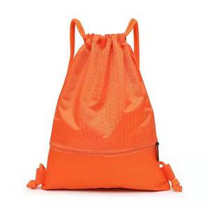 Personalized Colorful <b>Canvas</b> Custom Printed Logo Reusable Sport Waterproof Gift Polyester Promotional Travel Gym <b>Drawstring</b> <b>Bag</b> - Product Image 5