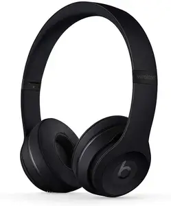 Wireless On-Ear Headphones W1 Headphone Chip Class 1 40 Hours of Listening Playing Time Built-in Microphone - Black Latest Model