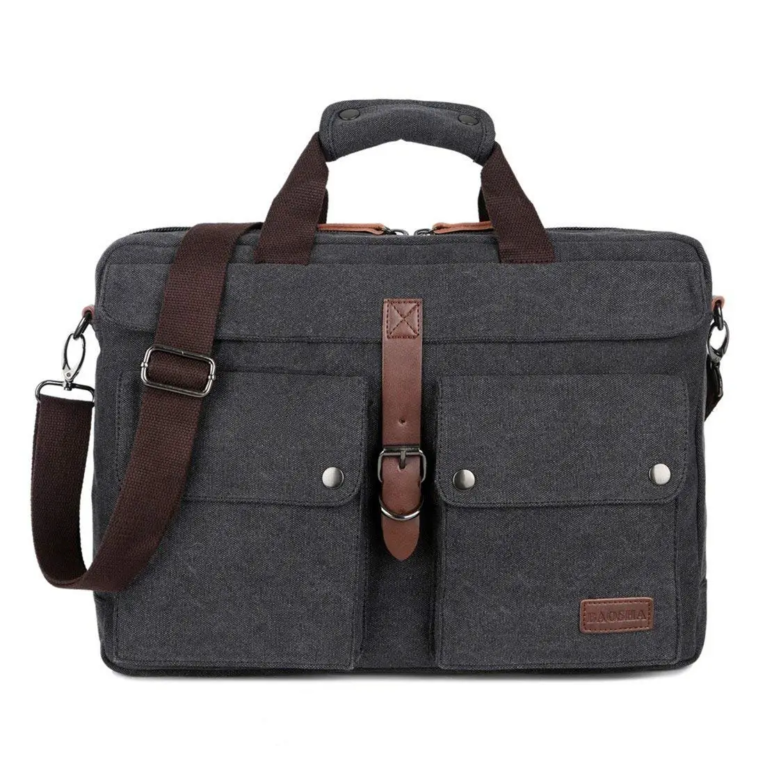 Waterproof leather computer Business Briefcase Document Bag For Men Laptop Bag