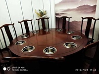 Table commerciale moderne pour hôtels et restaurants Tables de restaurant au design élégant