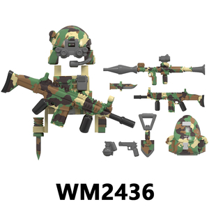 WM6147 WM6168 SSO Delta Special Air Service KSK Forces Alpha Snow Leopard <span class=keywords><strong>Commando</strong></span> Navy Seals Engineer Mini Building Blocks Toys - Product Image 4