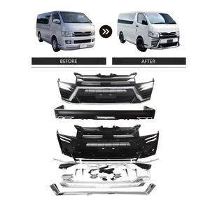 Kit de carrocería de <span class=keywords><strong>camioneta</strong></span> para <span class=keywords><strong>Toyota</strong></span> <span class=keywords><strong>Hiace</strong></span>, nueva colección de moda, para modelos 2005 a 2018 - Product Image 2
