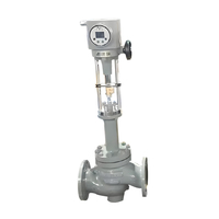 Vanne de régulation électrique en acier inoxydable 4-20 mA 220 V/380 V PN16 Taille du port 1/2''-2'' DN15-DN50 pour le traitement de l'eau OEM