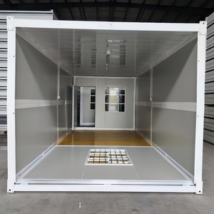 Casa Contenedor Plegable Modular Prefabricada Antioxidante Tipo X <span class=keywords><strong>de</strong></span> Bajo Costo y Entrega Rápida para Oficina <span class=keywords><strong>de</strong></span> Trabajo en <span class=keywords><strong>Campo</strong></span> al Aire Libre - Product Image 2