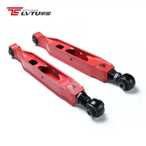 LVTU vendita calda rosso regolabile posteriore inferiore Camber bracci sospensione Kit asta di tensione per Nissan X-TRAIL