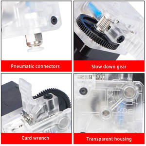 3Dプリンター部品ハイギア比ミニ押出機透明タイタン押出機 - Product Image 4