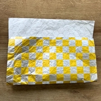 Papier d'emballage alimentaire en aluminium alvéolé/kraft/pour burgers, résistant à l'humidité et anti-graisse, qualité usine