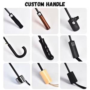 Promotion Business Gifts Custom Logo <b>Printed</b> Design 3 Fold Retractable Umbrella Gift - Product Image 5