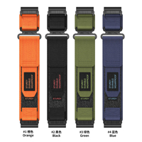 Bracelet de Montre Sport Réglable en Nylon Tressé Robuste Chungming pour Garmin Fenix Forerunner Approach MARQ Quatix D2