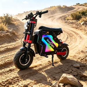 Scooter Eléctrico con Motor de Vacío Dual HM de 10000w, 72V 50Ah, Batería Extraíble, Arranque NFC y APP - Product Image 1