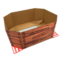 Boîte ondulée pastèque personnalisée boîtes en carton robustes