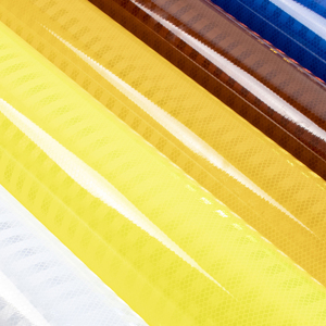 Lianxing Micro lăng kính kim cương lớp phản quang Vinyl tấm cho vĩnh viễn đường cao tốc dấu hiệu giao thông hip phản chiếu phim - Product Image 3