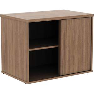 Alera ALE Open Office <b>Walnut</b> Low Storage <b>Cabinet</b> Credenza 29 1/2 X 19 1/8x 22 7/8" - Product Image 5