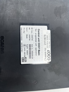 2111878 A2C30127801 Módulo de Control de Coordinación del Sistema de Control de Carrocería COO7 500 RPM ECU para Camión de Logística Scania G440 - Product Image 2