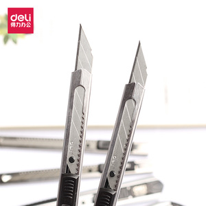 Deli Small Utility Knife 30 Degree Metal Blade Craft Engraving Knife For Wallpaper Film Application - Product Image 2