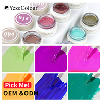 Vernis Gel UV Marque Privée OEM ODM, Gel Coloré Riche en Pigments, Texture Sirop, Nail Art Professionnel, Teinte Personnalisée, Fourniture en Gros