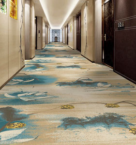 Tapis imprimé de luxe de haute qualité pour hôtel, fabriqué à la machine, pour salon, en polyester modifié tissé, à poils longs, style oriental - Product Image 2