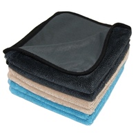 1200gsm 600gsm microfibre auto séchage rapide épaissi serviette de nettoyage de voiture microfibre boucle torsadée serviette de lavage de voiture détaillant