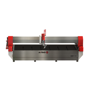 Cortadora de chorro de agua de 5 ejes de gran formato 2000x4000mm, máquina de corte de piedra con PLC para producción de incrustaciones de precisión en mármol y baldosas cerámicas - Product Image 3