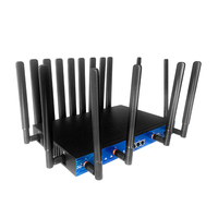 Openwrt 4PCs Ranura para tarjeta Sim Router 4G 5G Dual Core Enterprise Router Firewall Network VPN Gateway Quad SIM Card CPE Modem