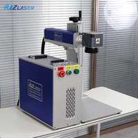 Machine laser à fibre divisée 30W durable à faible consommation pour plaques signalétiques en laiton, accessoires automobiles et gravure de caractères permanents
