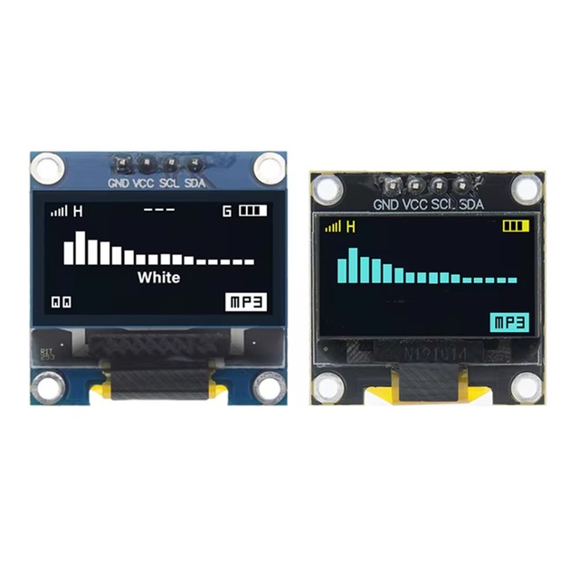 SSD1315 Inch OLED SSD1306 White/Blue/Yellow 128X64 IIC I2C Serial Display Module 12864 LCD Screen Board D24