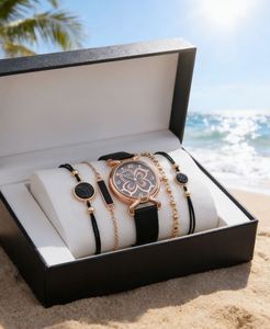 Fashion Women's <b>Watch</b> 5Pcs/<b>Set</b> Luxury Ladies Quartz <b>Watch</b> <b>Set</b> Premium Gift <b>Watch</b> in Stock - Product Image 6