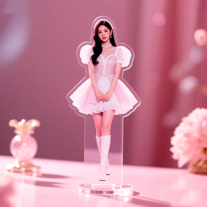 Hochwertige benutzer definierte Tischplatte Kpop Acryl Standees Acryl Standee Stand für Geschenk sammeln