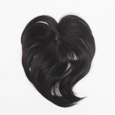 Paire de franges naturelles noires pour femmes - Product Image 1