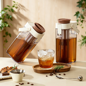 กระติกน้ำพลาสติกแบบมีก๊อกและฝาปิด รุ่นใหม่มาแรง ขายดี - Product Image 1