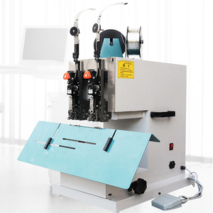 Máquina de coser al pié de cabra de doble cabezal para encuadernación de folletos y catálogos - Product Image 1
