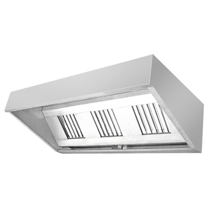 Hotte de cuisine professionnelle électrique murale en acier inoxydable pour restaurant - Product Image 4