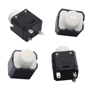 Factory direct sales Good Quality PM-D-01 3pin push button switch Negative Ion Switch for hair dryer