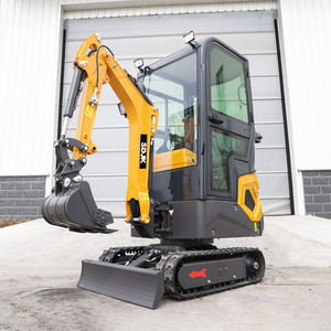 Miễn phí vận chuyển Kubota động cơ 1 tấn trang trại Mini Máy xúc EPA CE chứng nhận vườn sử dụng micro Digger nhỏ gọn Crawler Digger máy xúc - Product Image 6