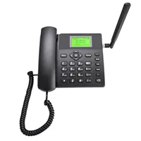 Telepon Meja Nirkabel, Telepon Genggam 4G LTE Tanpa Kabel Mendukung Tampilan Warna dengan WCDMA GSM Kartu Sim untuk Rumah Bisnis